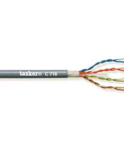 C716LSZH CAVO LAN 6e U.T.P. IN L.S.Z.H. 4 X 2 X0,25 MM² - GRIGIO - 305 M