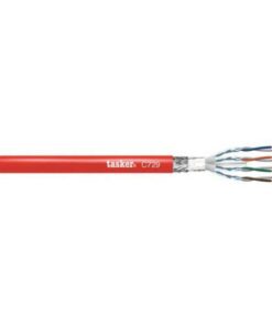 C729 CAVO LAN CAT. 6A S-F.T.P. 4 X 2 X 0,34 RESITENTE AL FUOCO - R. - 100 M