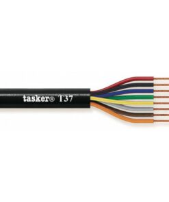 T37 CAVO CASSA SING. GUAINA OFC 8 X 14 AWG- NERO - 100 M