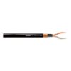 TSK1026 CAVO MICROFONICO BILANCIATO ZERO LOSS2 X 0,25 MM² - NERO - 100 M