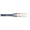 TSK1042 CAVO PIATTO MICROFONICO BILANCIATO  2 X2 X 0,22 MM² - BLU - 100 M