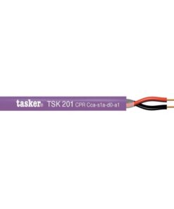 TSK201CPR CAVO EVAC - CERTIFICATO CPR CLASSE C -2 X 1,00 MM² - VIOLA - 100 M