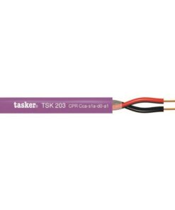 TSK203CPR CAVO EVAC - CERTIFICATO CPR CLASSE C -2 X 2,50 MM² - VIOLA - 100 M