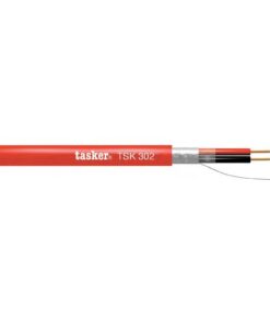 TSK302CPR CAVO INCENDI - CERT. CPR CLASSE C -2 X 1,50 MM² - ROSSO - 100 M