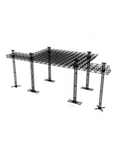 ALUSPACE1412 SISTEMA MODULARE RETICOLARE 14.40x12M