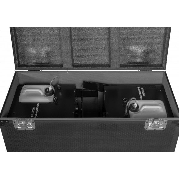 HAZZE1210FLY SET FLIGHTCASE CON DUE HAZZE1210,MACCHINE PER EFFETTO NEBBIA