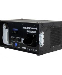 HAZZE1500PRO MACCHINA PER EFFETTO NEBBIA 1500W MONTATA IN COMODO CASE