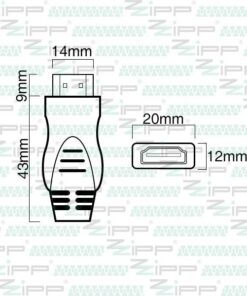 HD2ZZ500 CAVO HDMI 2.0 ULTRA HD CONNET METAL GOLDSPINA/SPINA 5 M