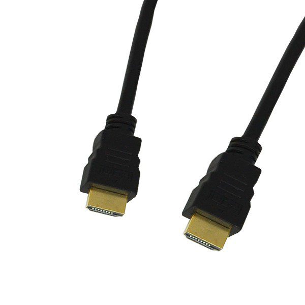 HDZZ100 CAVO HDMI 1.4 SPINA/SPINA NERO, GOLD PLATED 1 M