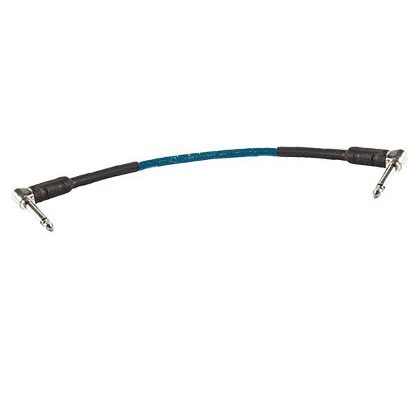 JAZZ015B SET 2 CAVI PER STRUMENTI 90' JACK/JACKCOLORE BLU 0,15 M