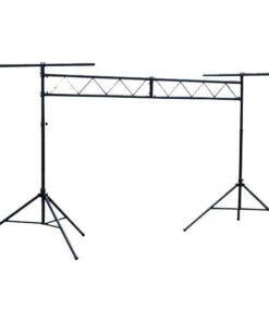 LSZZ001 SET DI STATIVI PER LAMPADE CON TRAVERSADA 3M VERSIONE IN ACCIAO