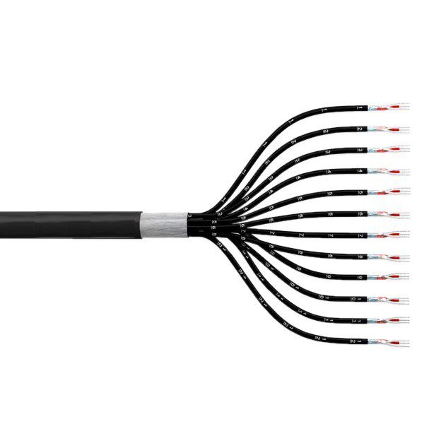 MCZZ812/25 CAVO MULTICOPPIA DIGITAL AUDIO 12 X 2 X26 AWG 110 Ohm - 25 M