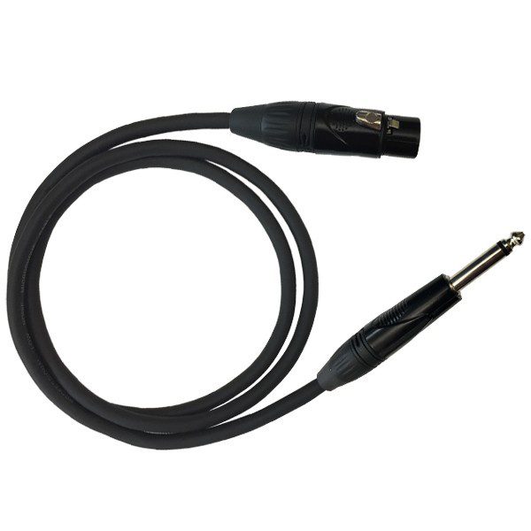 MZZX500 CAVI MICROFONICI PRESA XLR - JACK 6,35MMSBILANCIATO 5M