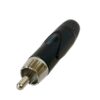 NRZZ002B CONNETTORE RCA VOLANTE - NERO