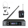 TXZZ401 SET RADIOMICROFONO UHF CONTRASMETTITORE BODYPACK