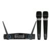TXZZ580 SET RADIOMICROFONO UHF 48 CANALI. 2 TRASMETTITORI A GELATO
