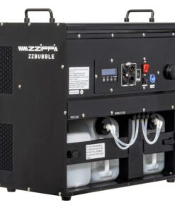 ZZBUBBLE4 MACCHINA DELLE BOLLE FUMOGENE A 4 USCITECON FLIGHTCASE