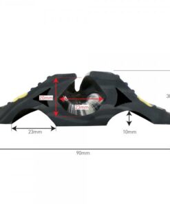 ZZCP600 PEDANA PASSACAVO IN GOMMA CARICATA, IN ROTOLO LUNGHEZZA 6M