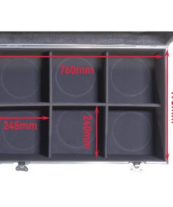 ZZEN1230FLY FLIGHT CASE ZZEN1230WP CONTIENE 6 PEZZI