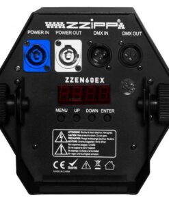 ZZEN60EX PAR LED 72X0,25W RGB + 60W AMBRA