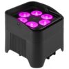 ZZEN612B PAR A BATTERIA COMPATTO CON 6 LED RGBWAUV DA 12W