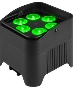 ZZEN612B PAR A BATTERIA COMPATTO CON 6 LED RGBWAUV DA 12W