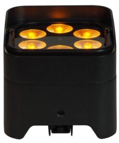 ZZEN612B PAR A BATTERIA COMPATTO CON 6 LED RGBWAUV DA 12W