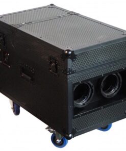 ZZFMLOW3000 MACCHINA DEL FUMO BASSO DA 3000W MONTATASU UN ROBUSTO FLIGHTCASE