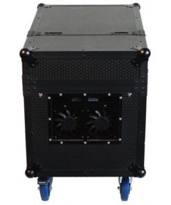 ZZFMLOW3000 MACCHINA DEL FUMO BASSO DA 3000W MONTATASU UN ROBUSTO FLIGHTCASE