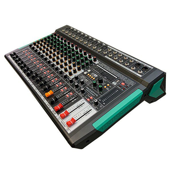 ZZMX12RBT MIXER 12 CANALI CON LETTORE MP3 E BLUETHOOT E FUNZIONE REGISTRAZIONE