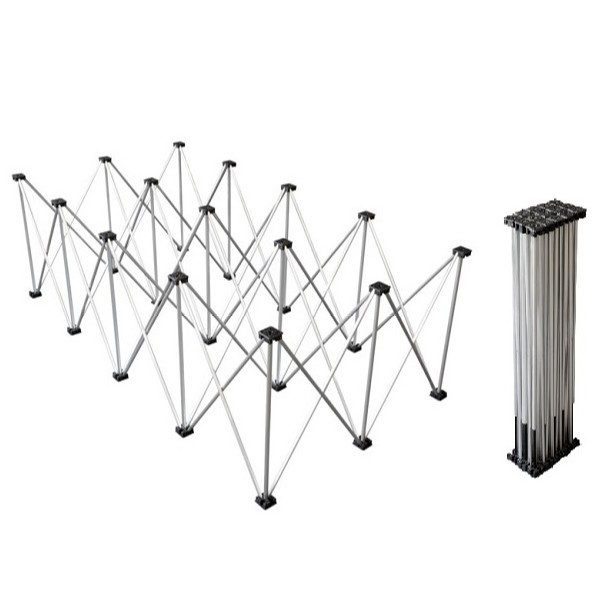 ZZTH280 BASE TELESCOPICA H 80CM PER PEDANA ZZTM200, TESTE DI APPOGGIO IN NYLON