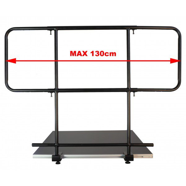 ZZTMQ100 Parapetto da 1mt per pedane modulari ZZIPP ZZTM series