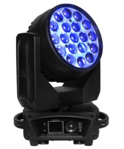 TAURUS1915 TESTA MOBILE WASH 19X15 RGBW LED OSRAM CON ZOOM 10-50° CONTROLLO PIXEL
