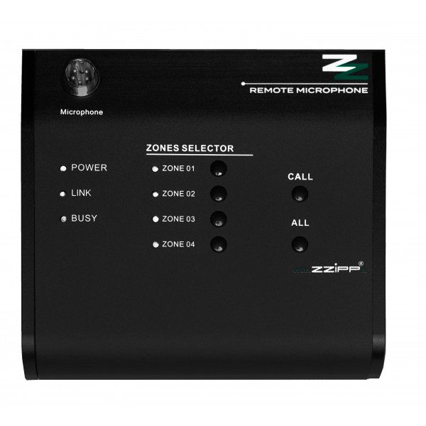 ZZONE4000MC MICROFONO PAGING PER ZZONE4XXPA A 4 ZONE