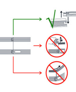 Cable Bridge 2 Corner 30° Con 2 canali - per Cable Bridge 2