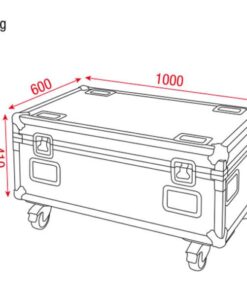 Case for 8x DMT Alpha Series Per pannelli 50x50 cm