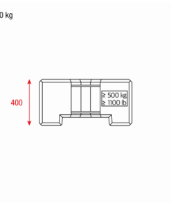 Concrete Ballast Base 500 kg