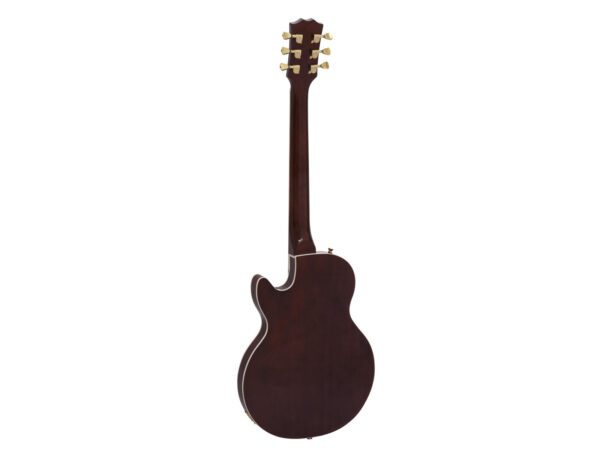 DIMAVERY LP-600 Electric Guitar, brown