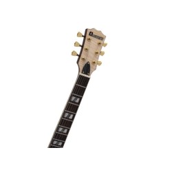 DIMAVERY LP-600 Electric Guitar, brown
