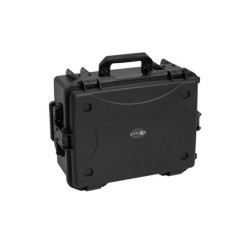 EUROLITE Set 8x AKKU IP Flat Light 3 bk + Plastic case with trolley