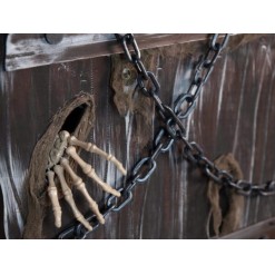 EUROPALMS Halloween Coffin of Horror, animated, 155cm