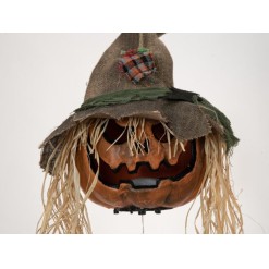 EUROPALMS Halloween Cursed Pumpkin Head, 70cm