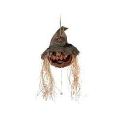 EUROPALMS Halloween Cursed Pumpkin Head, 70cm