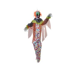 EUROPALMS Halloween Figure Clown Curby, animated, 155cm