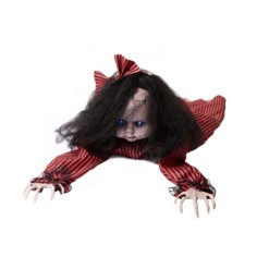 EUROPALMS Halloween Figure Crawling Mathilda, animated, 110cm