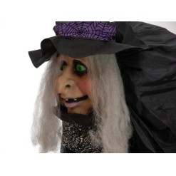 EUROPALMS Halloween Figure Witch Marie, animated, 180cm