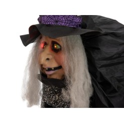EUROPALMS Halloween Figure Witch Marie, animated, 180cm