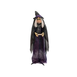 EUROPALMS Halloween Figure Witch Marie, animated, 180cm