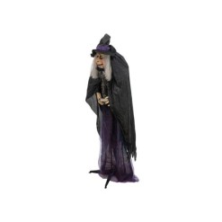 EUROPALMS Halloween Figure Witch Marie, animated, 180cm