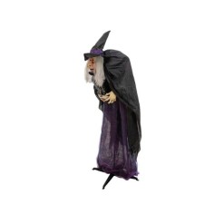 EUROPALMS Halloween Figure Witch Marie, animated, 180cm